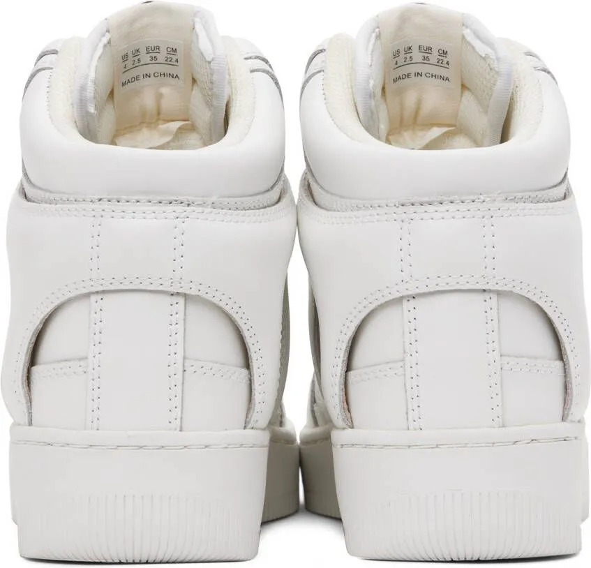 Isabel Marant White Brooklee Sneakers