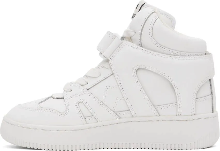 Isabel Marant White Brooklee Sneakers