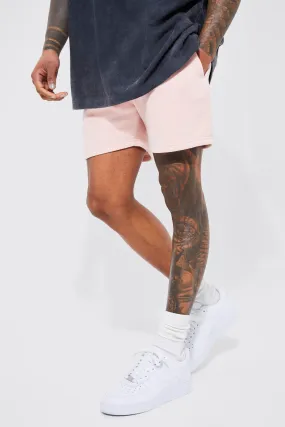 Jersey Volley Short Length Short | boohooMAN UK