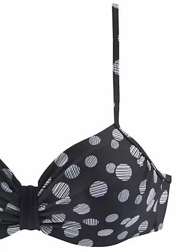 LASCANA Underwired Polka Dot Bikini | Grattan