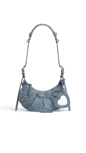 Le Cagole Xs Shoulder Bag  - Denim