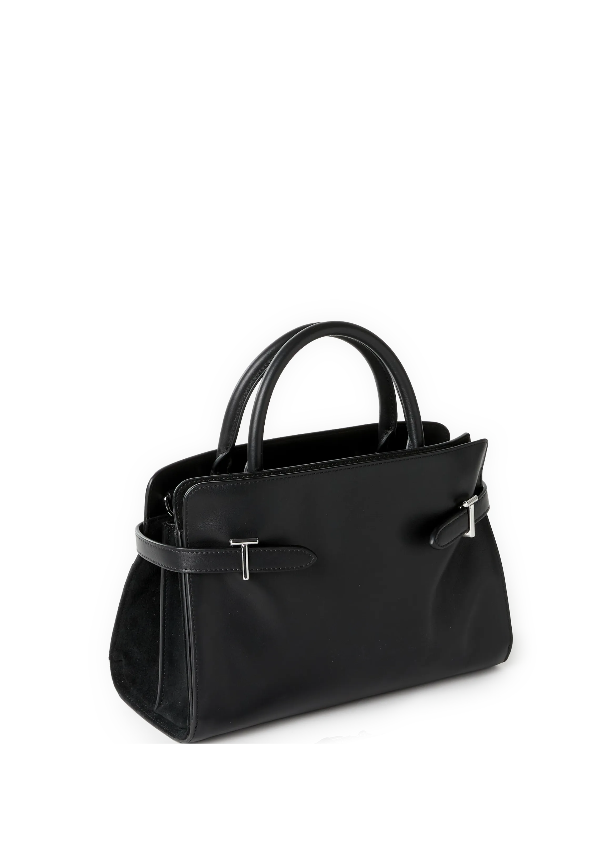 LE TANNEUR  Leather Emie bag - Black