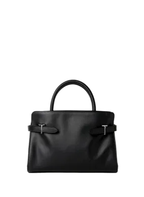 LE TANNEUR  Leather Emie bag - Black