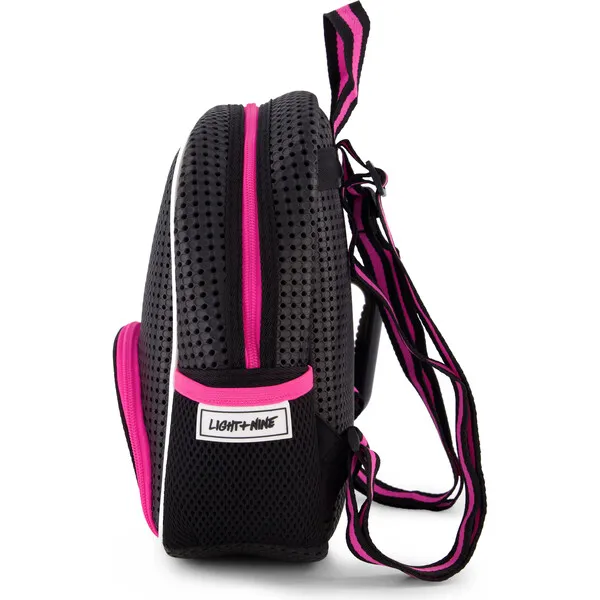 Light + Nine Little Miss Mini Backpack, Neon Pink