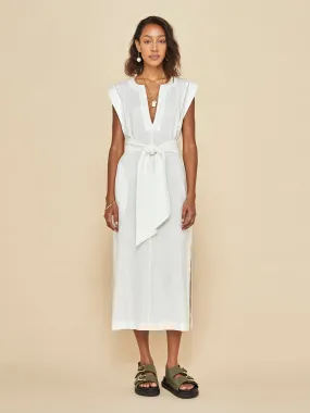 Linen Dress - Cream