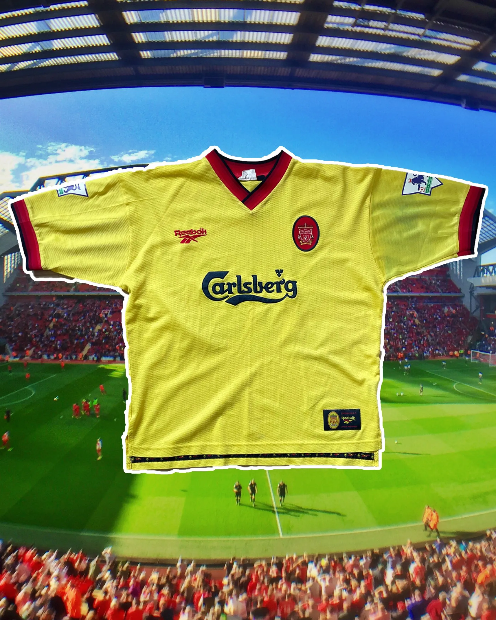 Liverpool Reebok 97-99 Away Jersey