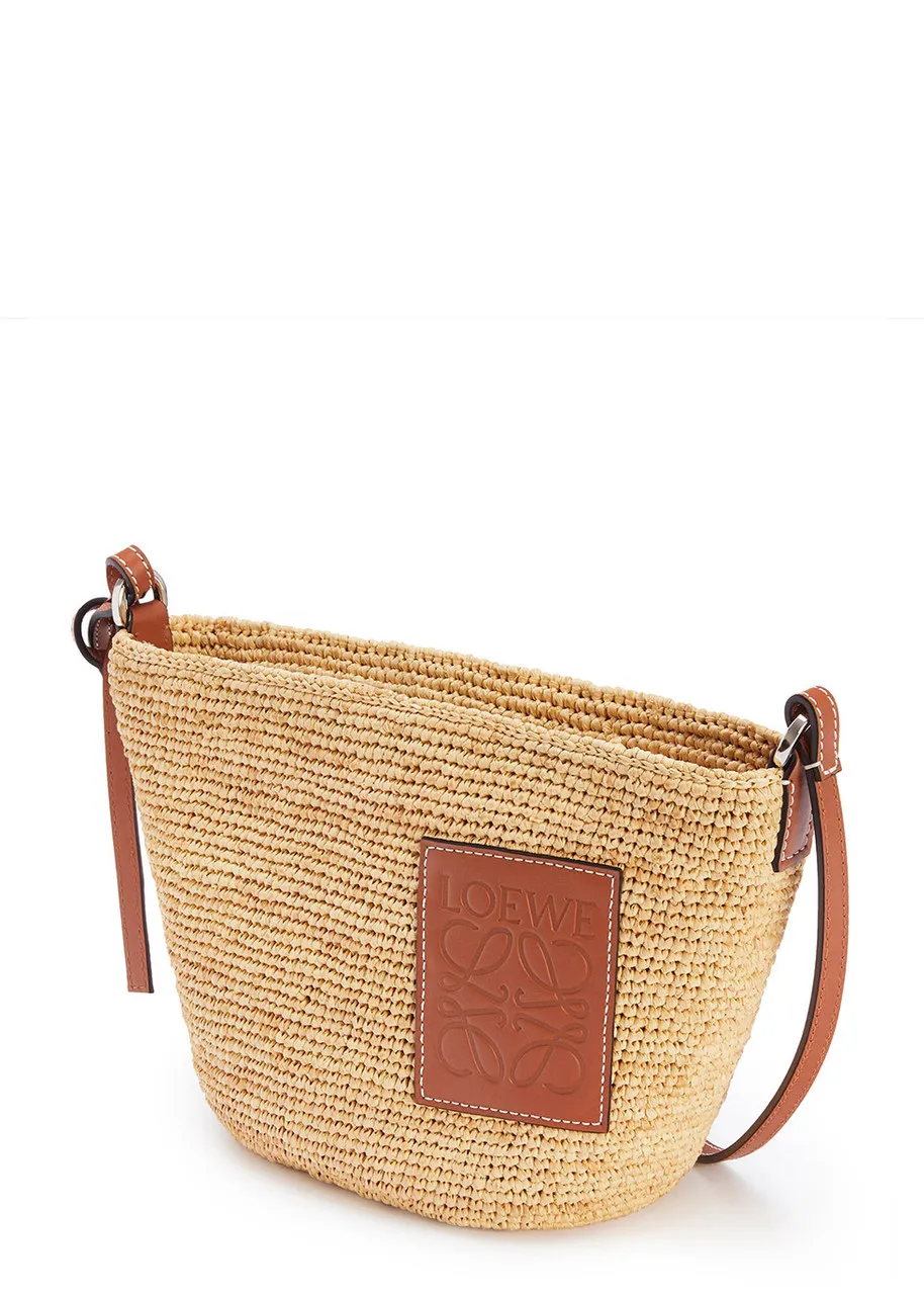 LOEWE X Paula's Ibiza raffia cross-body bag -                         -                     -                