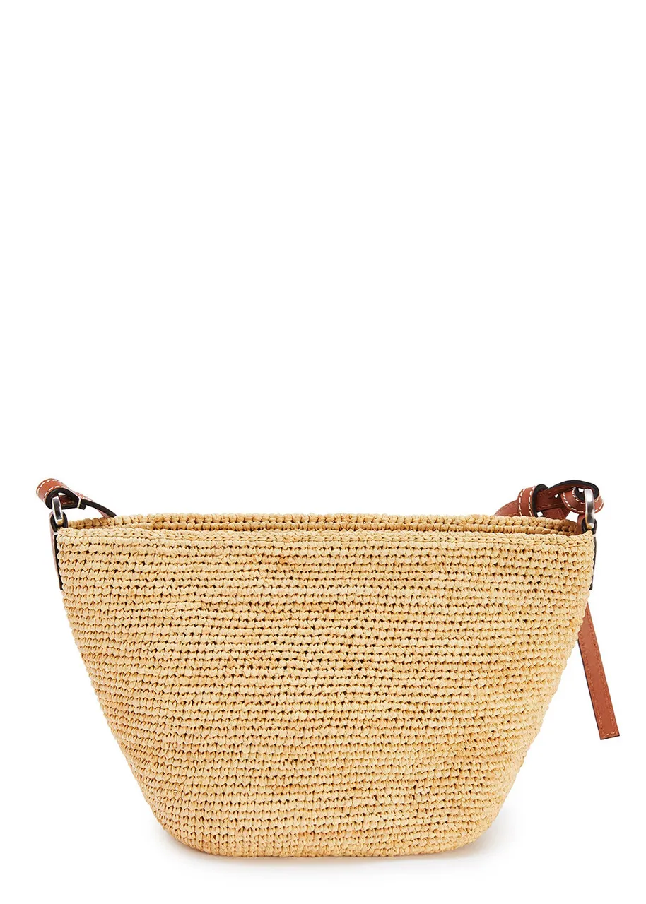 LOEWE X Paula's Ibiza raffia cross-body bag -                         -                     -                