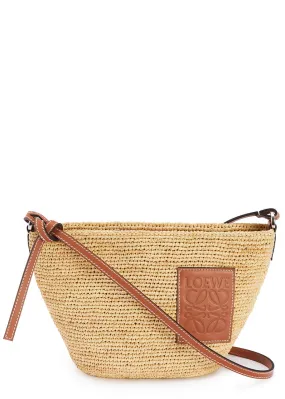 LOEWE X Paula's Ibiza raffia cross-body bag -                         -                     -                