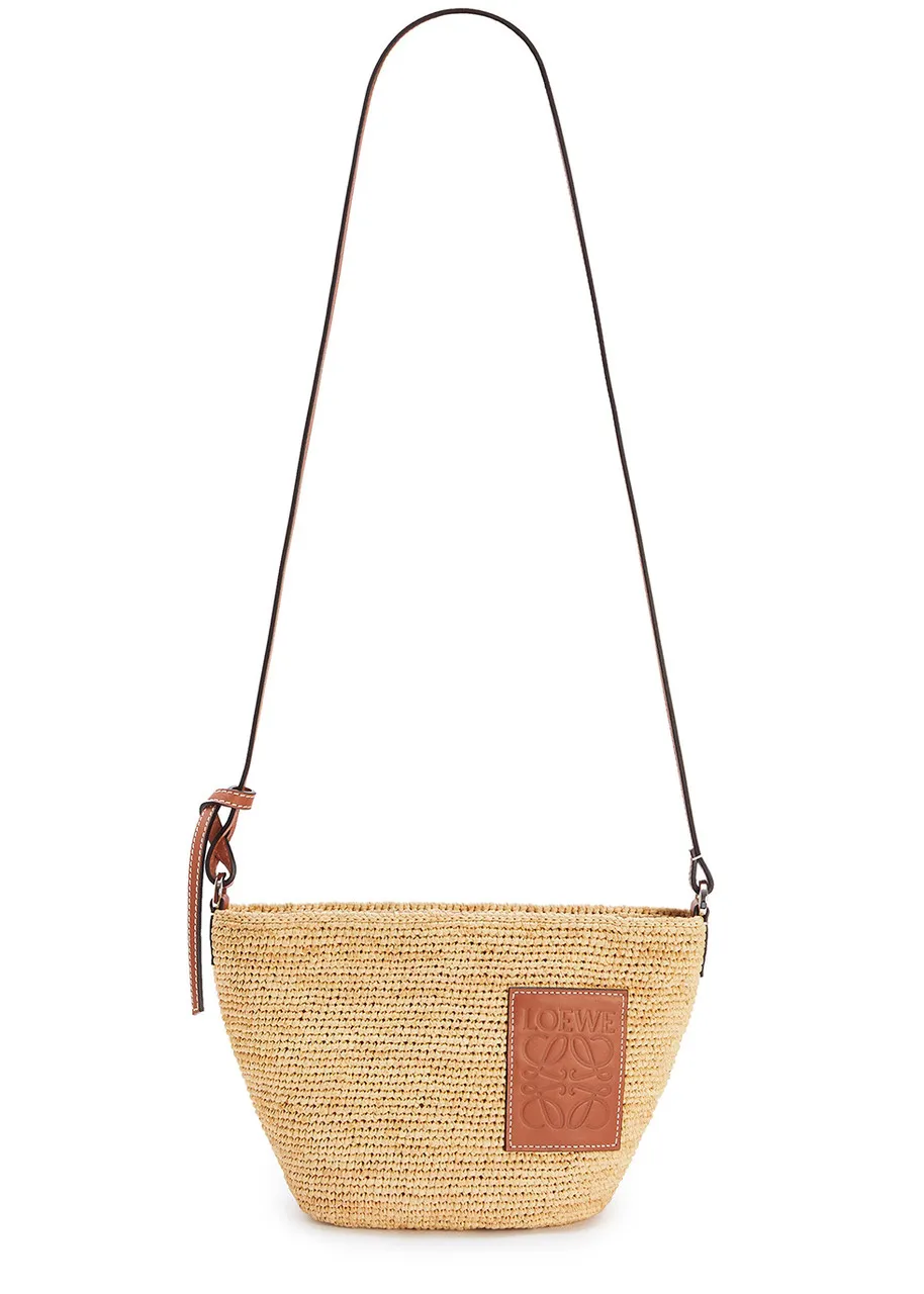 LOEWE X Paula's Ibiza raffia cross-body bag -                         -                     -                