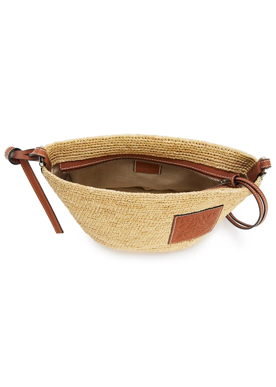 LOEWE X Paula's Ibiza raffia cross-body bag -                         -                     -                