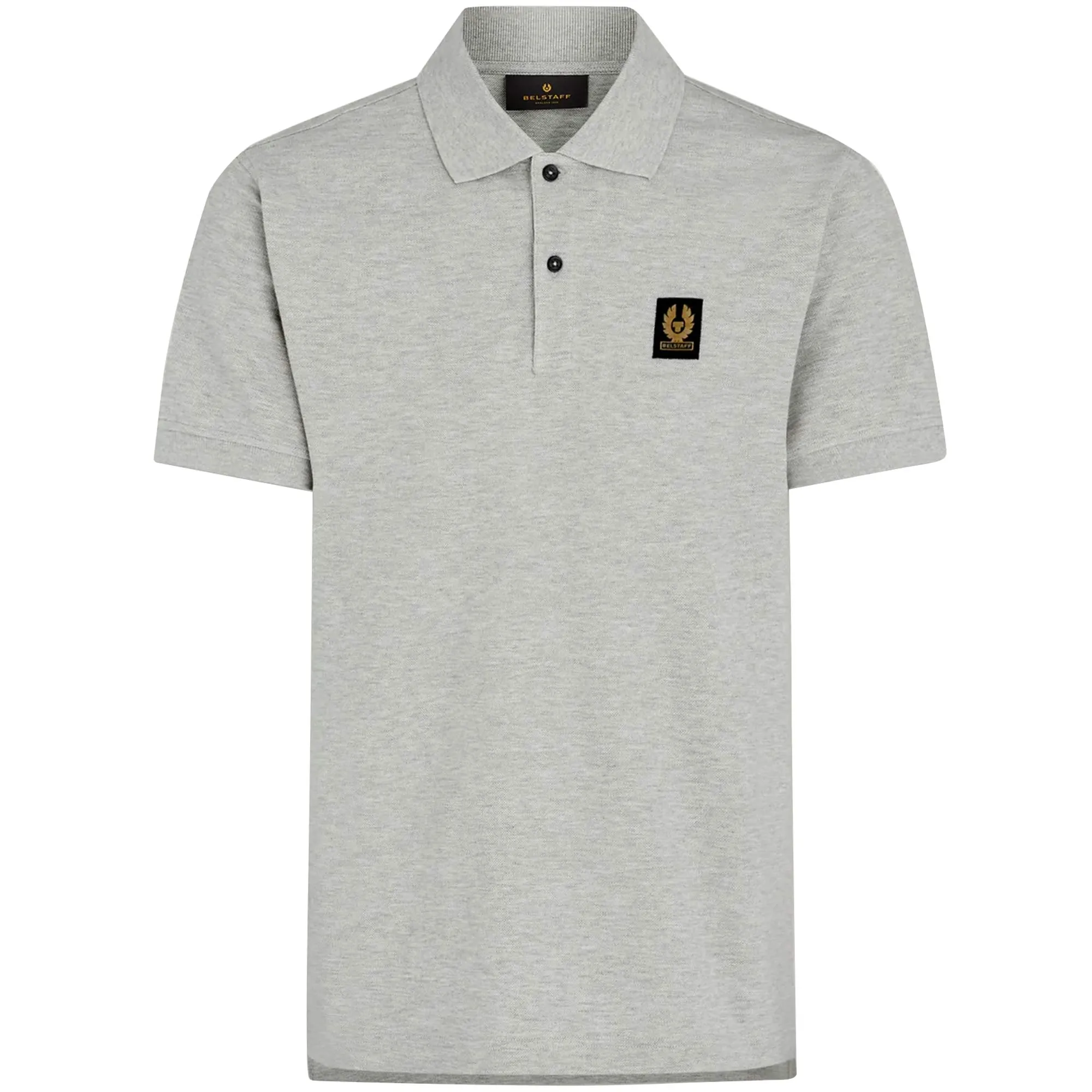 Logo Polo Shirt - Grey Melange