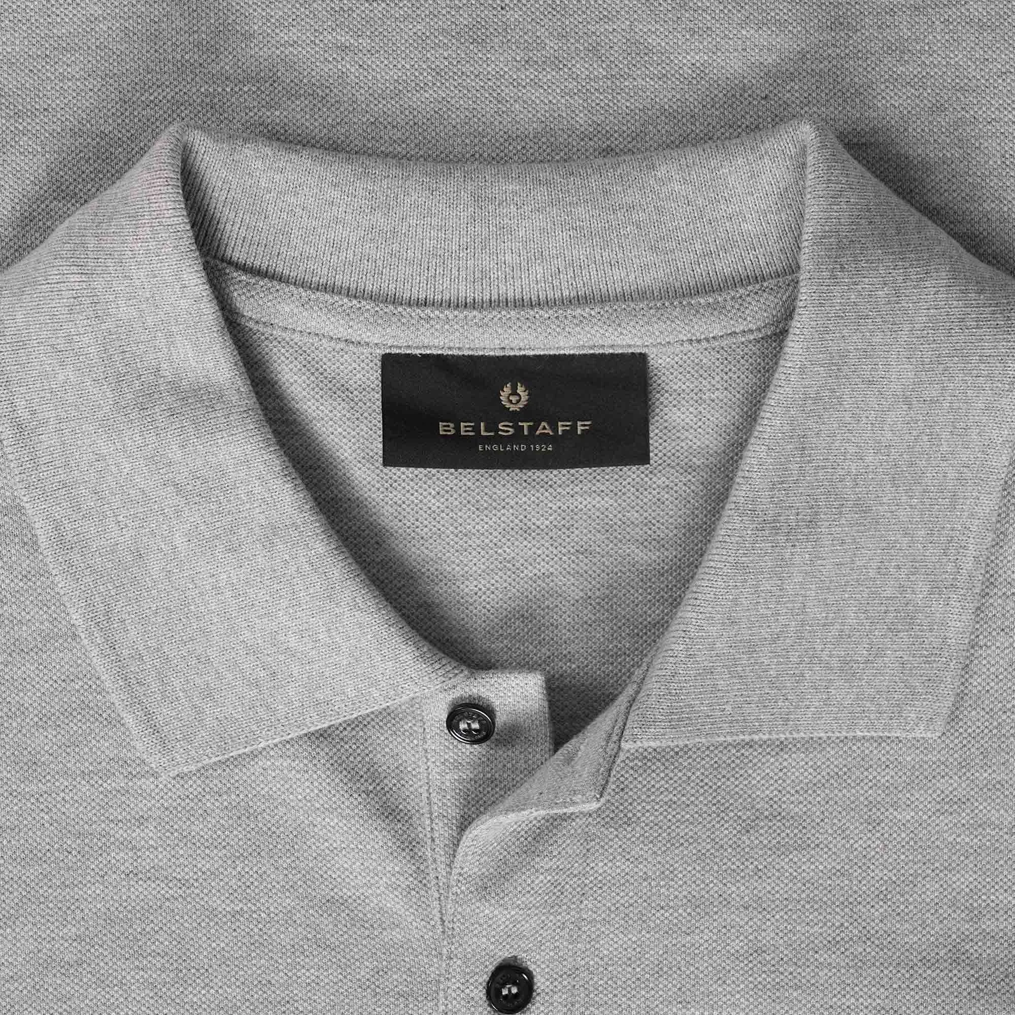 Logo Polo Shirt - Grey Melange