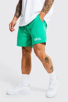 Loose Fit Ofcl Short Length Mesh Short | boohooMAN UK