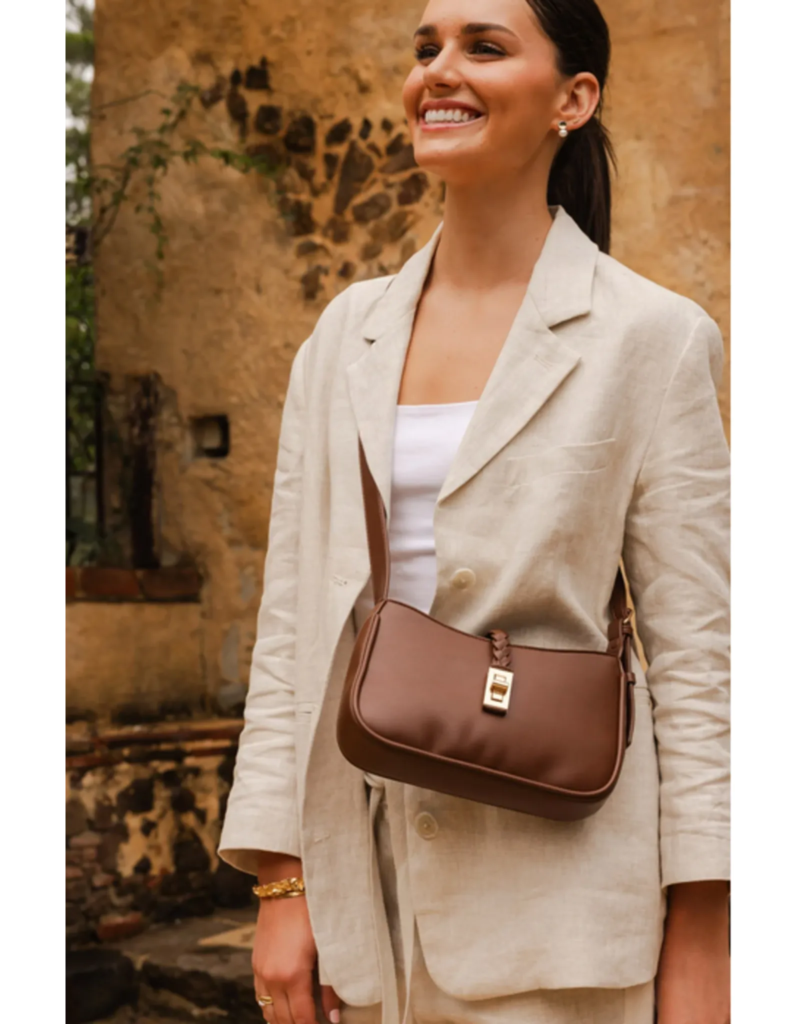 Louenhide Bodhi Walnut Shoulder Bag