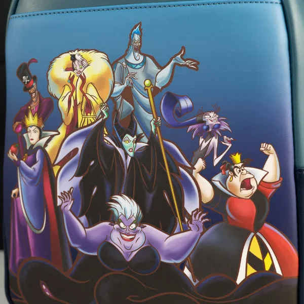 Loungefly x Disney Villains Cast Mini Backpack