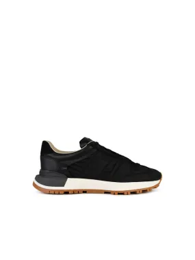 Maison Margiela    Maison Margiela '50 50' Black Lear Blend Sneakers