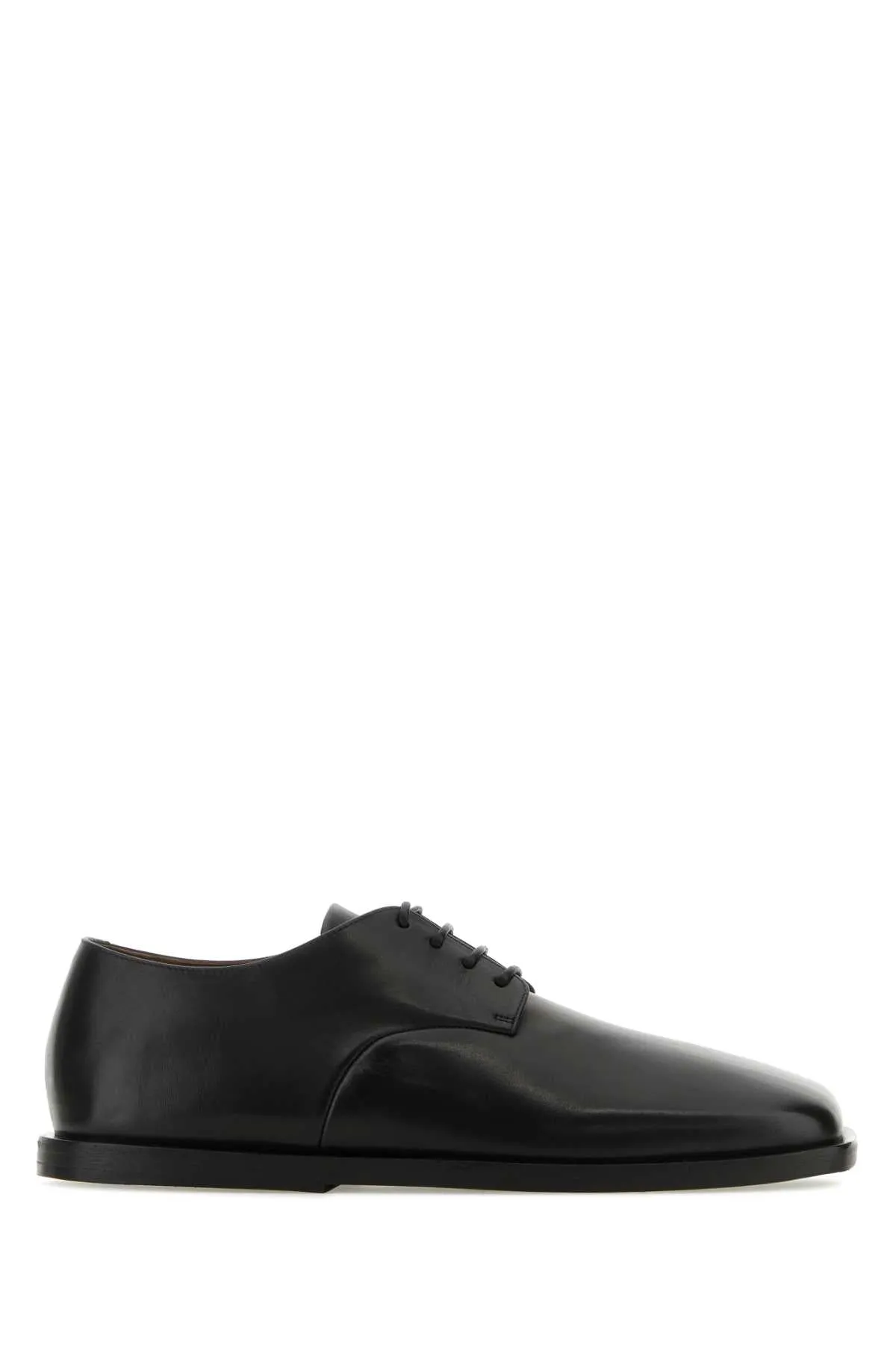 Marsell Black Leather Lace Up Shoes