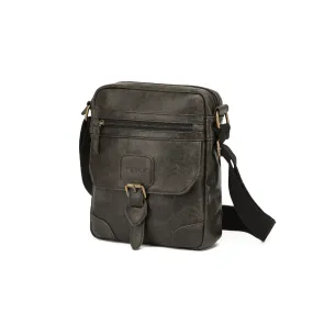 Men's Tosca Vegan Leather Cross-Body Bag