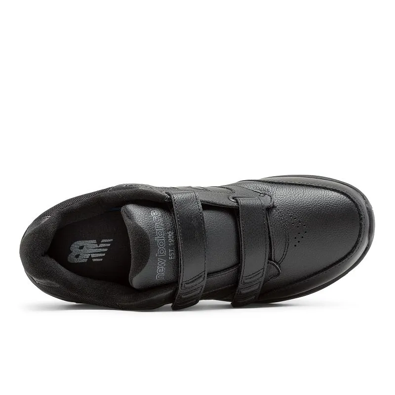 Men’s New Balance Hook and Loop Leather 928v3 – Black