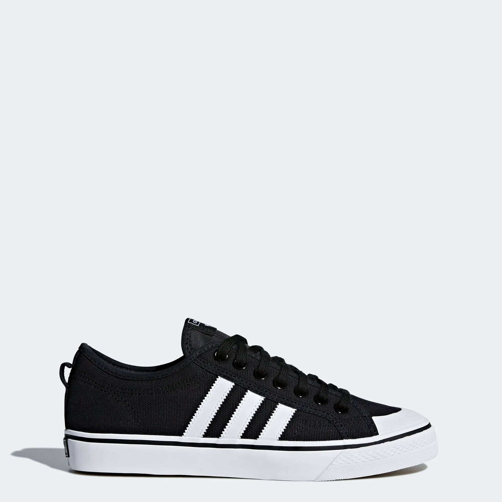 Men's adidas Originals Nizza Shoes Black White