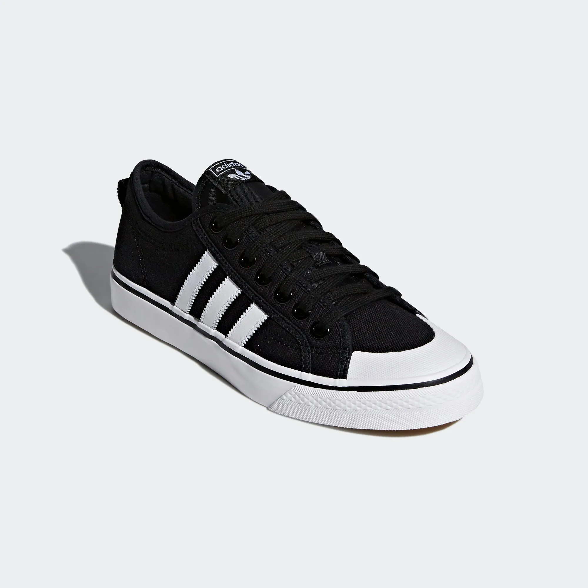 Men's adidas Originals Nizza Shoes Black White