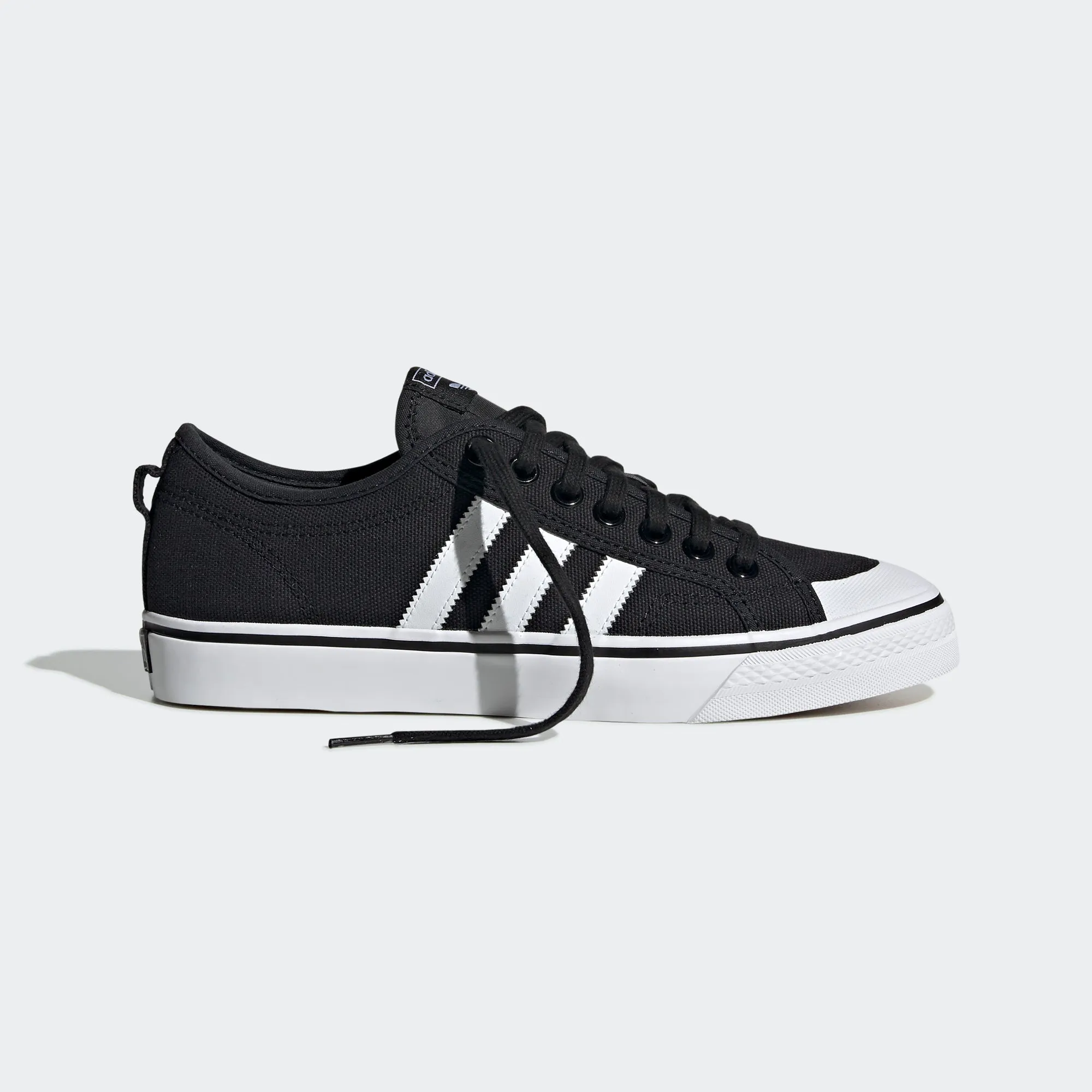 Men's adidas Originals Nizza Shoes Black White