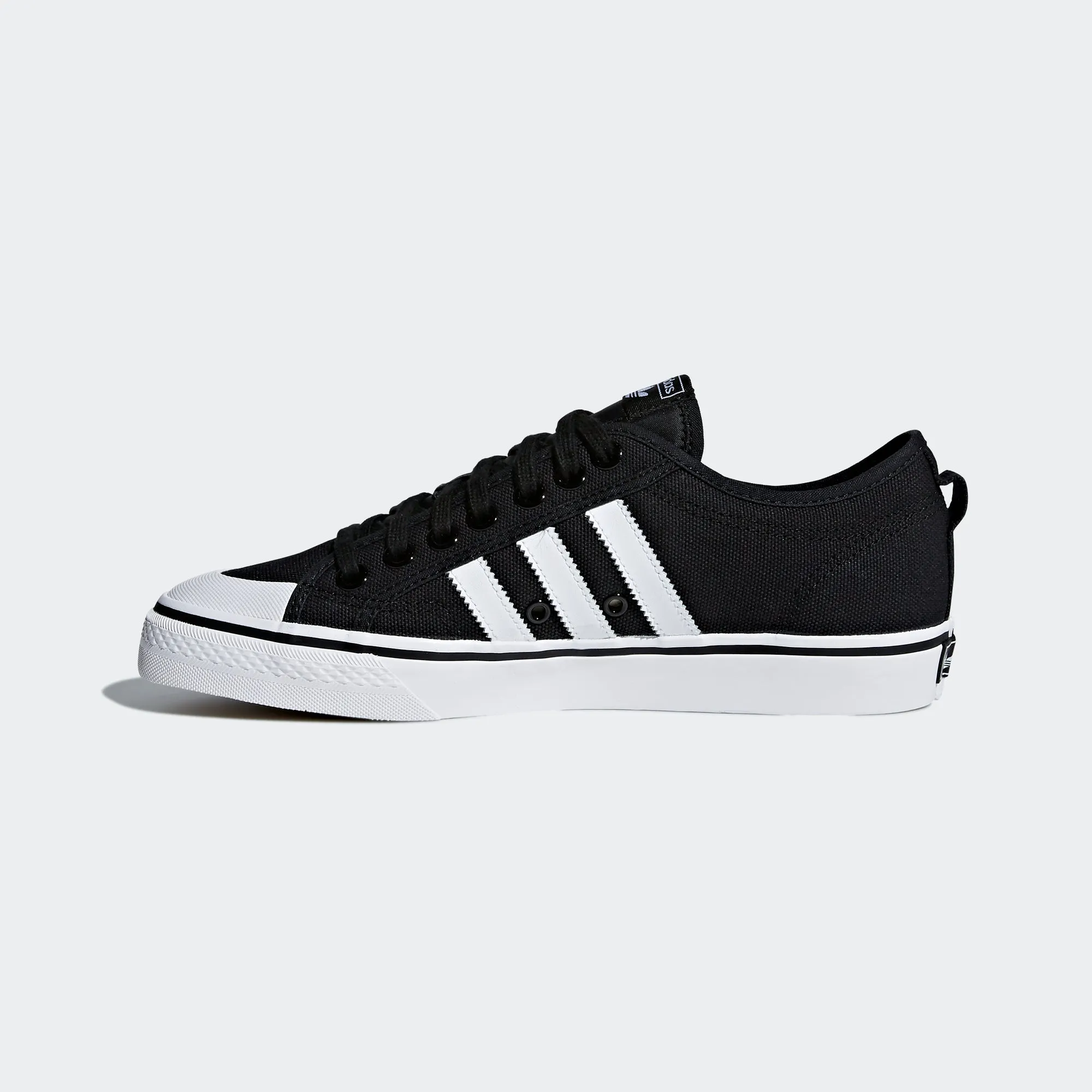 Men's adidas Originals Nizza Shoes Black White