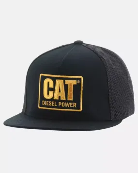 Men's Diesel Power Flexfit Trucker Hat - Black