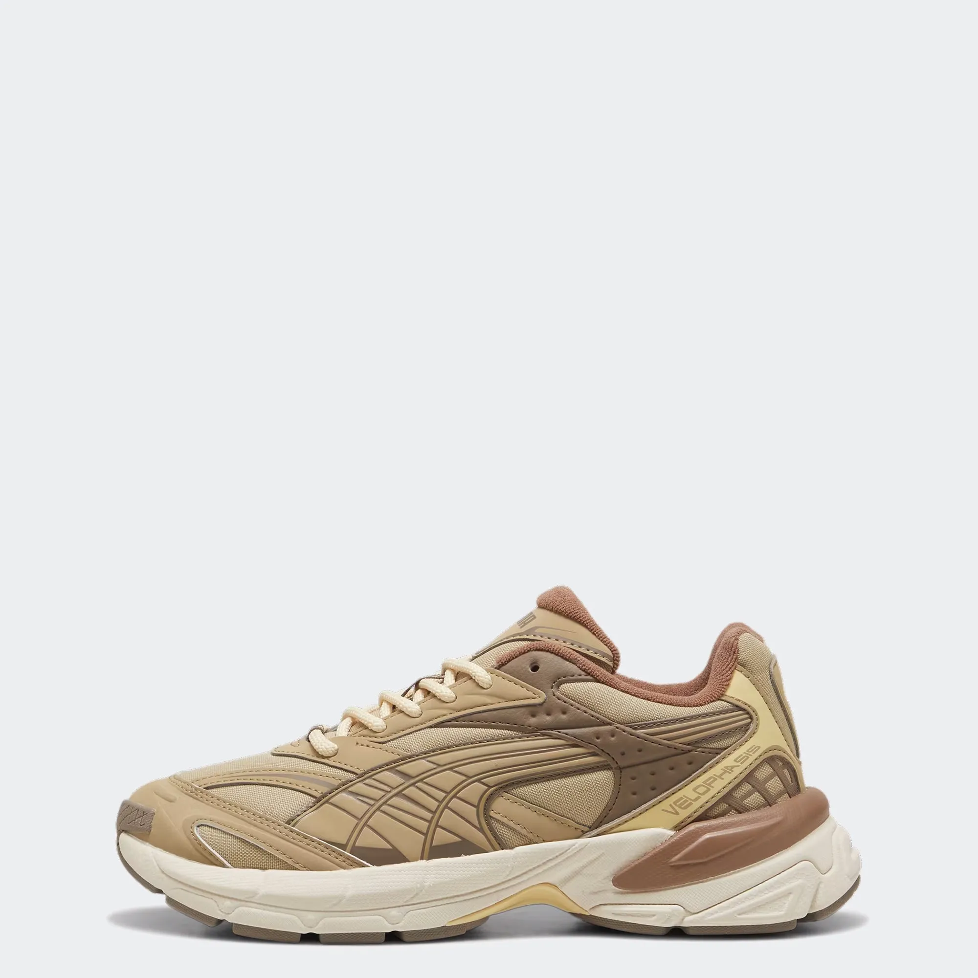 Men's PUMA Velophasis Earth Shoes Beige