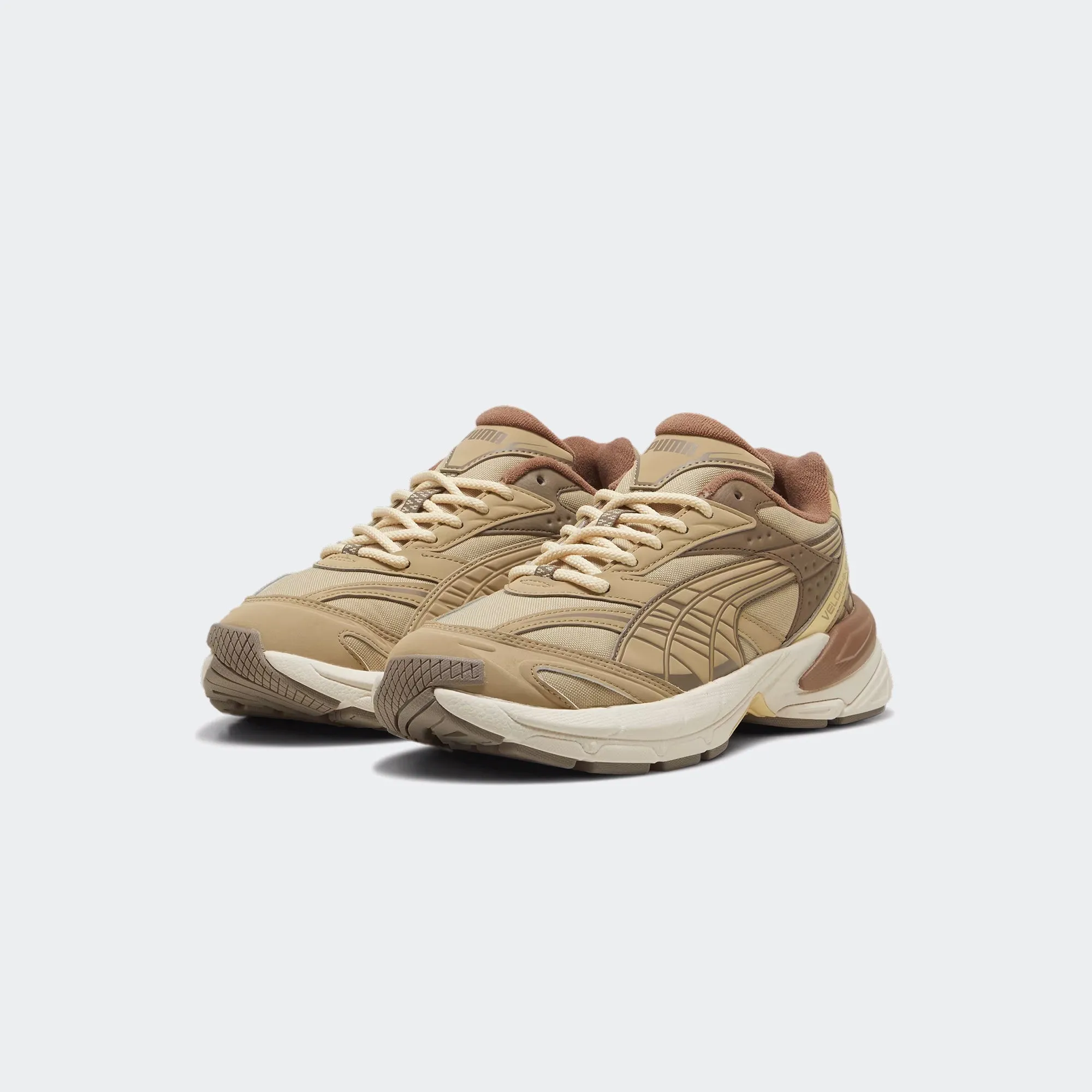 Men's PUMA Velophasis Earth Shoes Beige