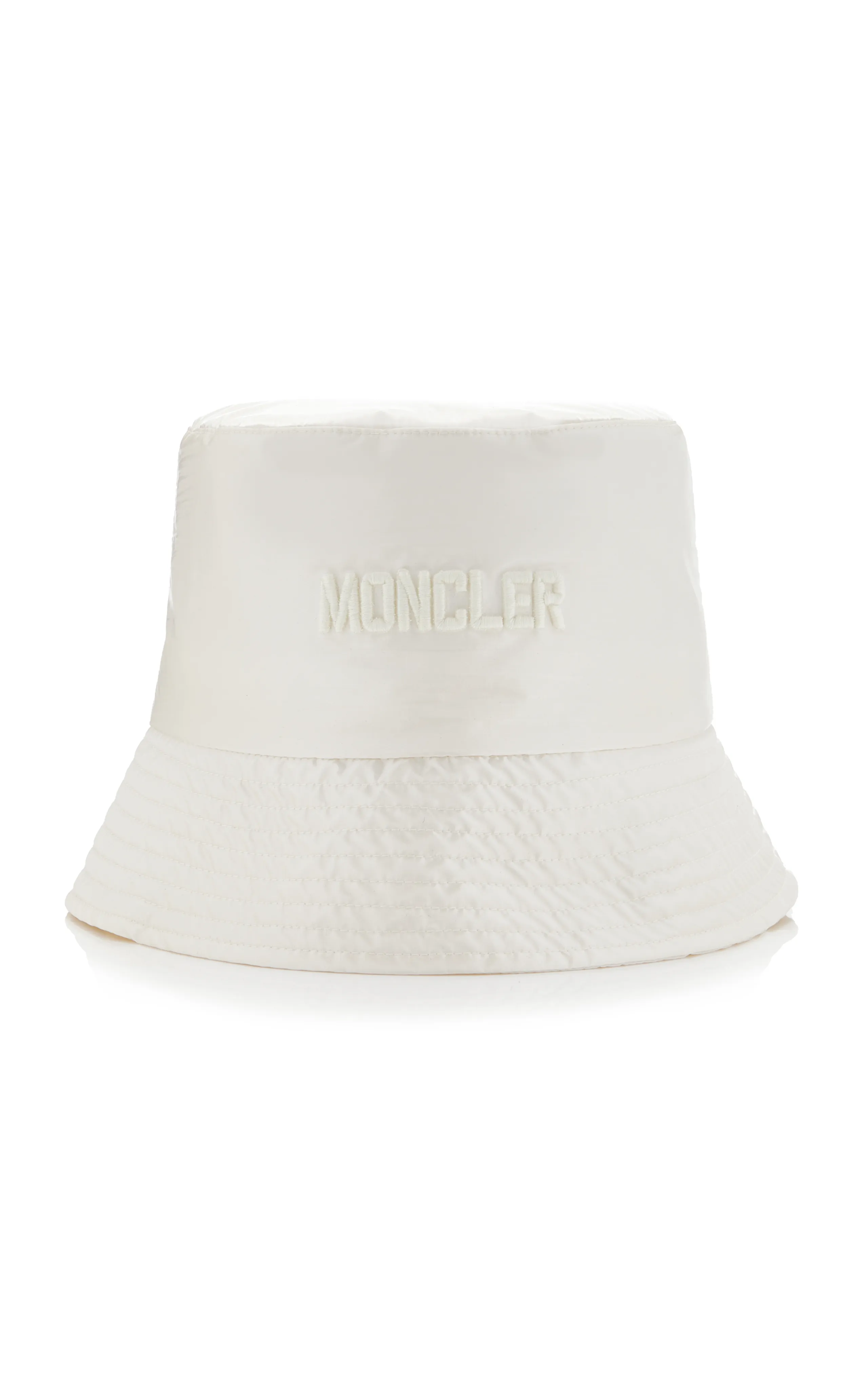 Moncler Embroidered Nylon Bucket Hat