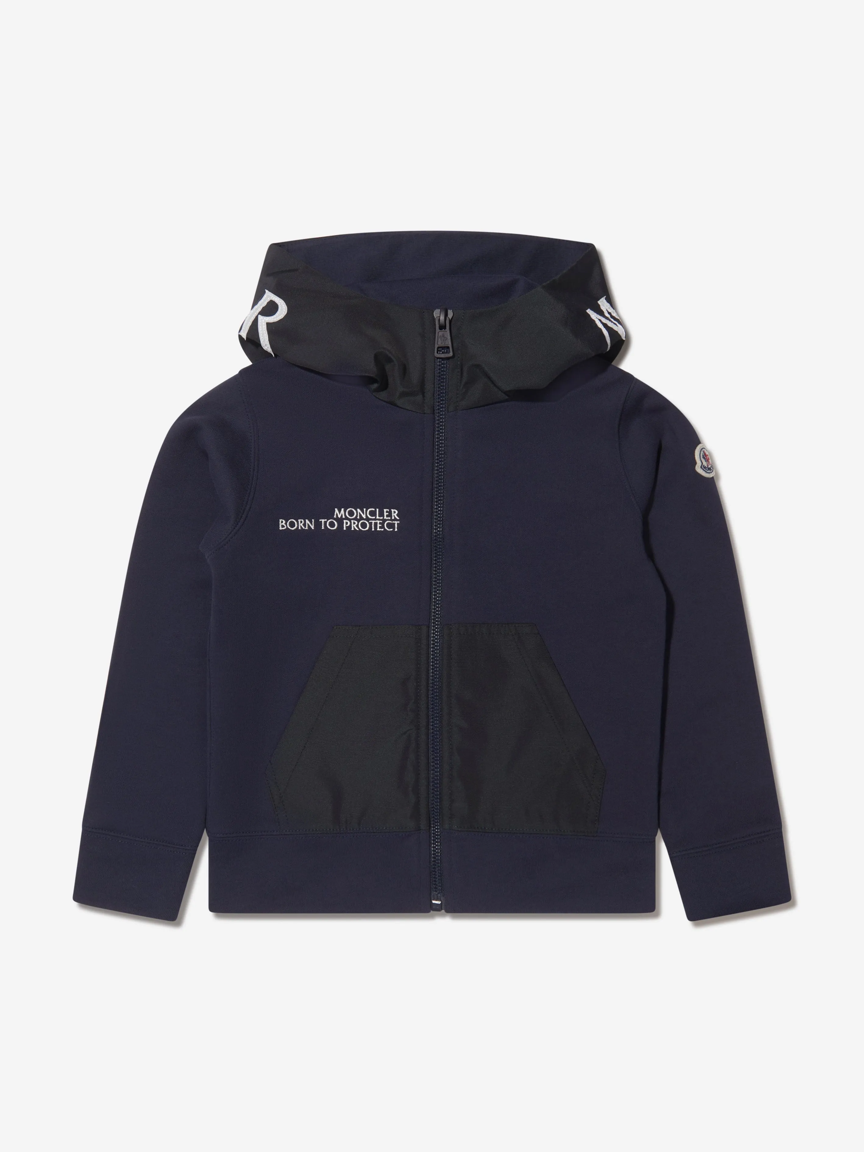 Moncler Enfant Kids Born to Protect Tracksuit in Navy