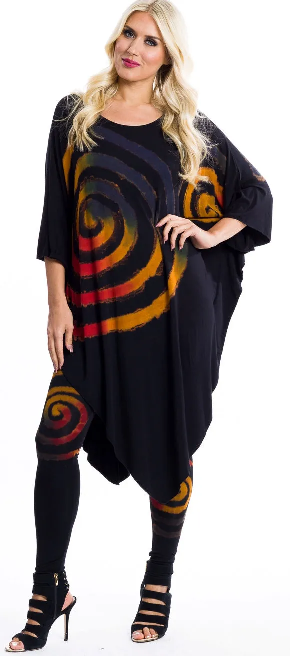 Multi Mid Length Tunic Set