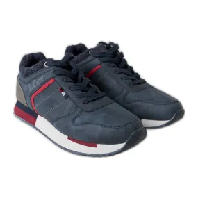 Navy blue sneakers Lee Cooper LCJ-21-29-0642M