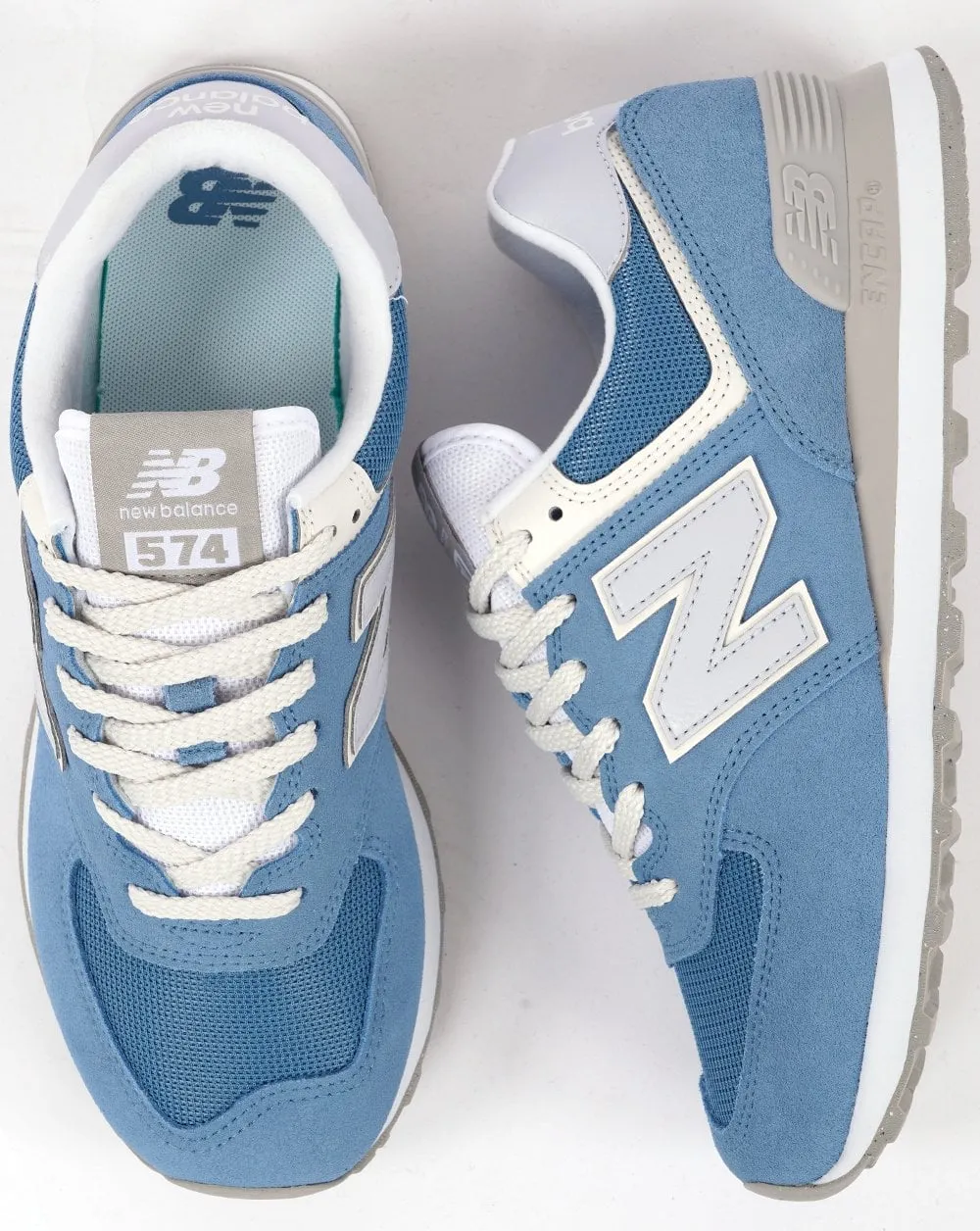 New Balance 574 Trainer Heron Blue