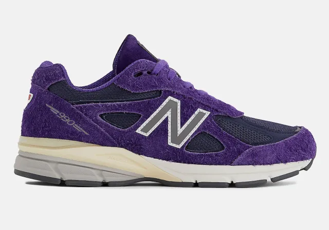 NEW BALANCE 990V4 MADE IN USA PURPLE SUEDE