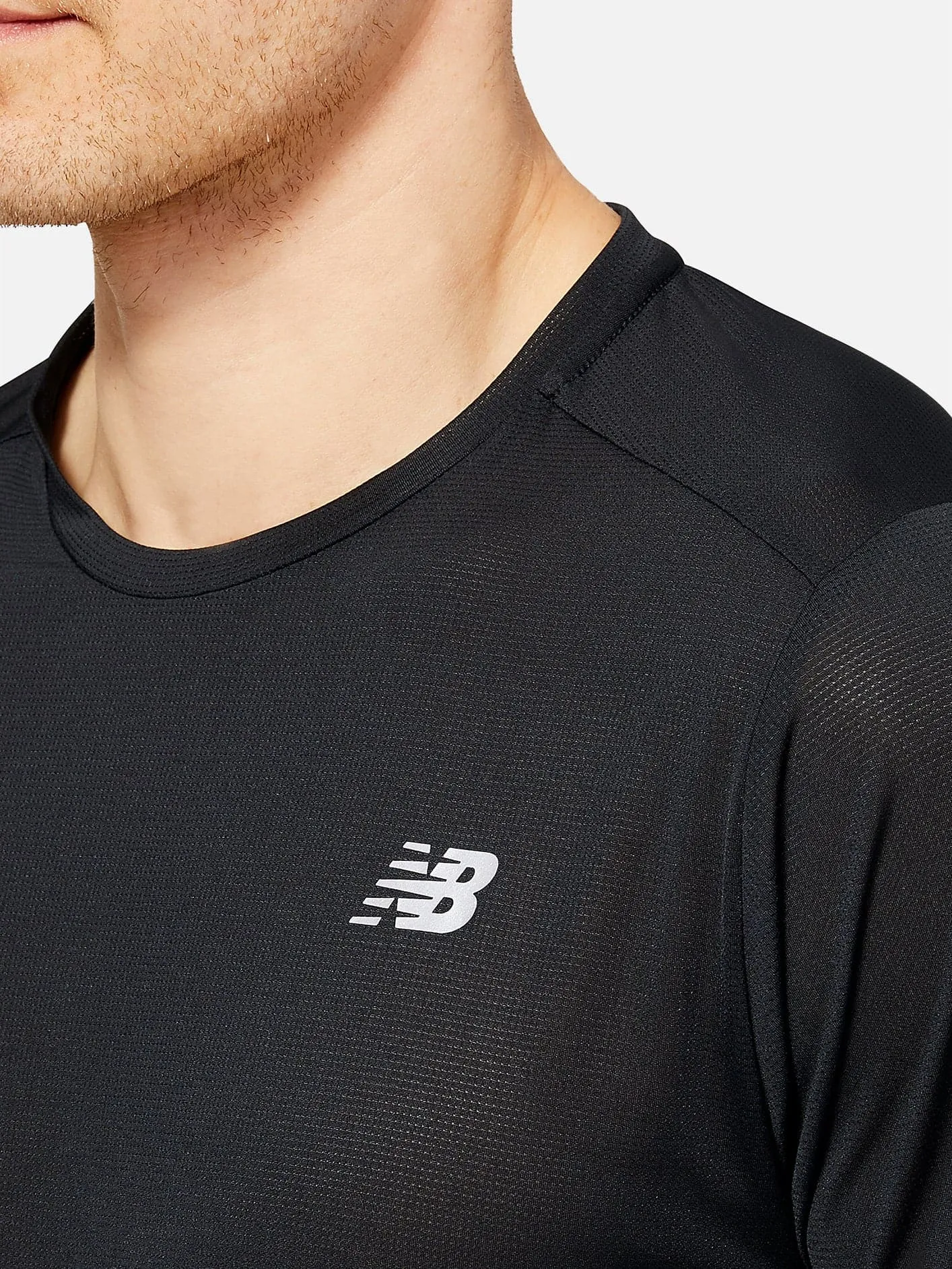 NEW BALANCE Accelerate Short Sleeve - Black