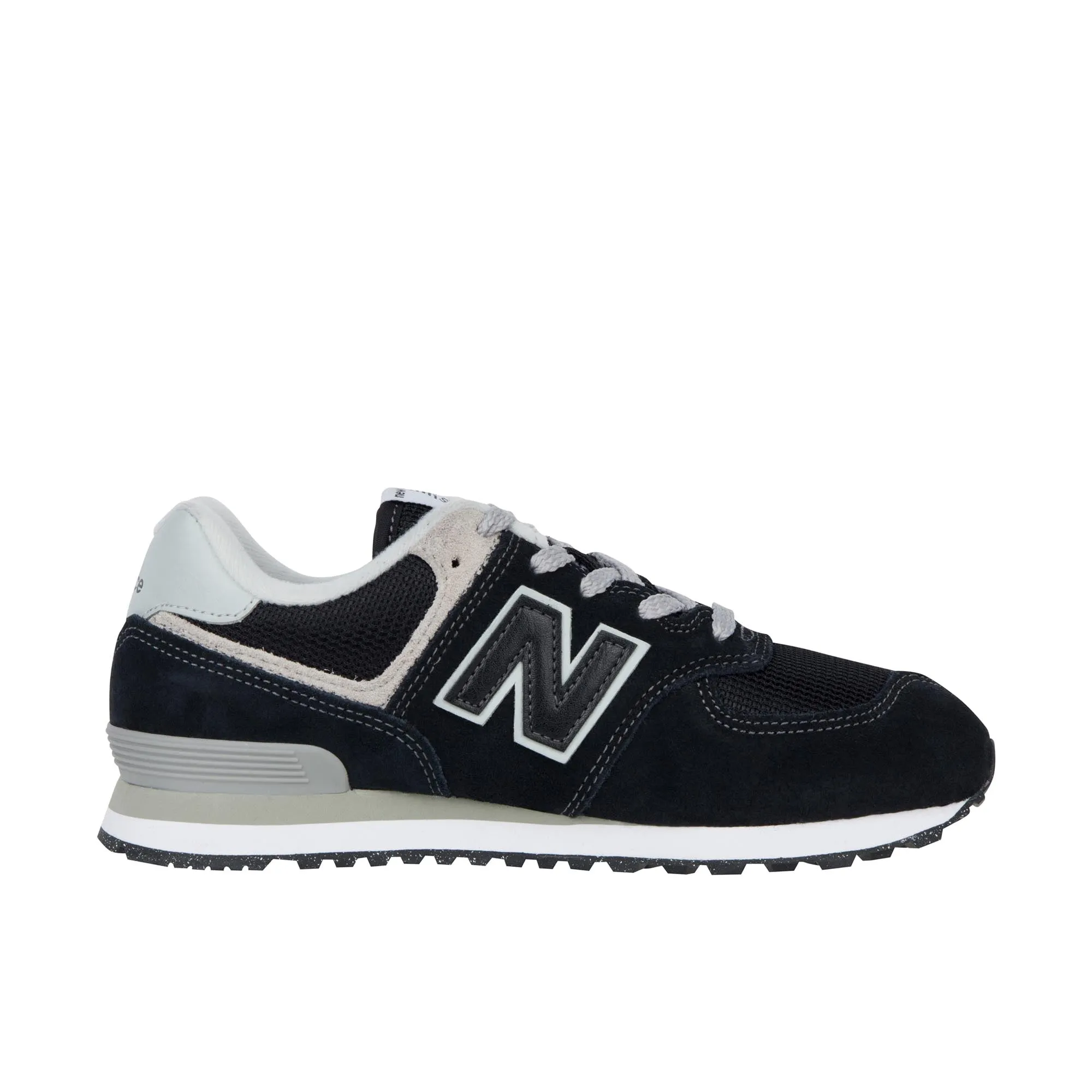 New Balance Childrens 574 Black/White