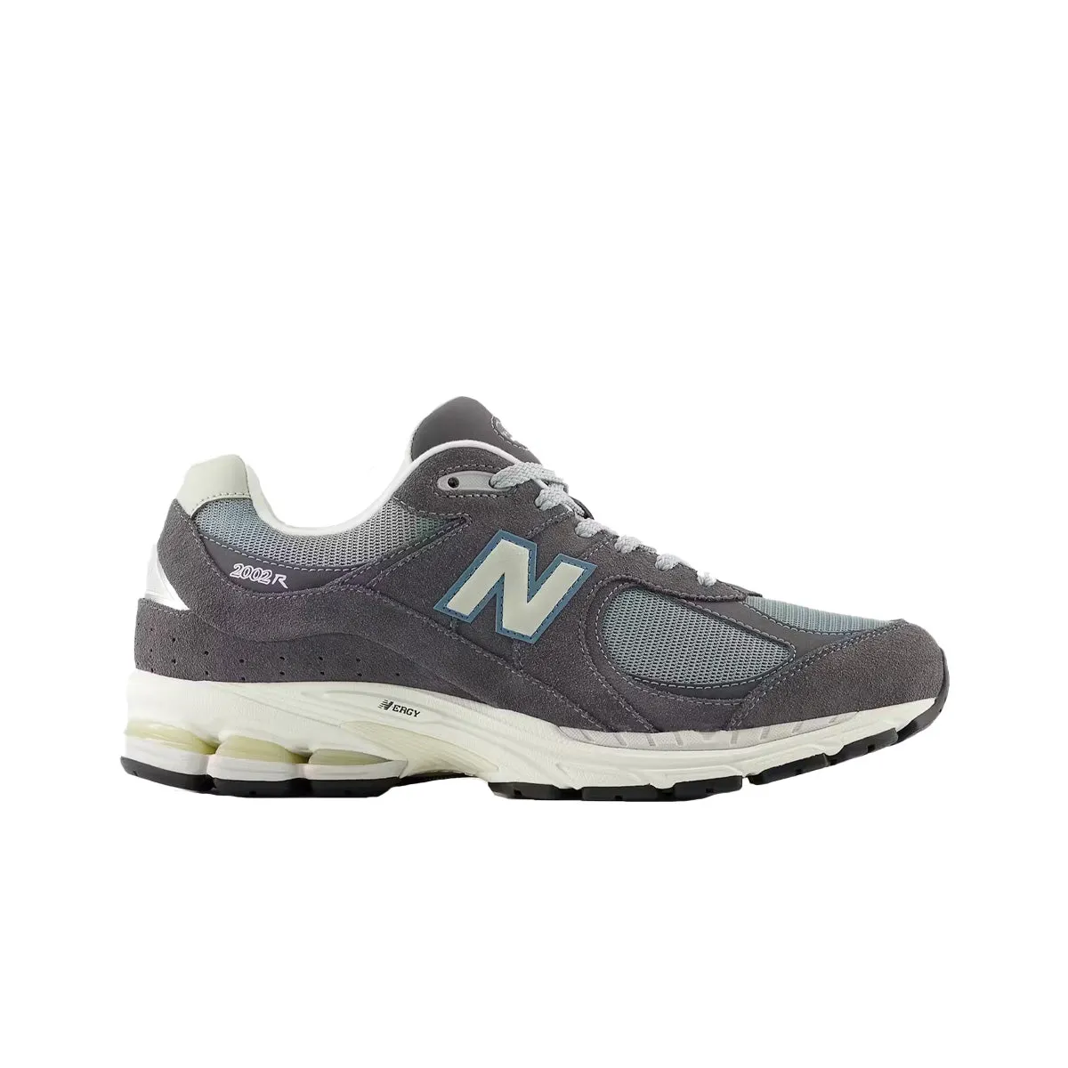 New Balance Mens 2002R Running Sneakers M2002RFB Magnet/Lead/Blue Fox