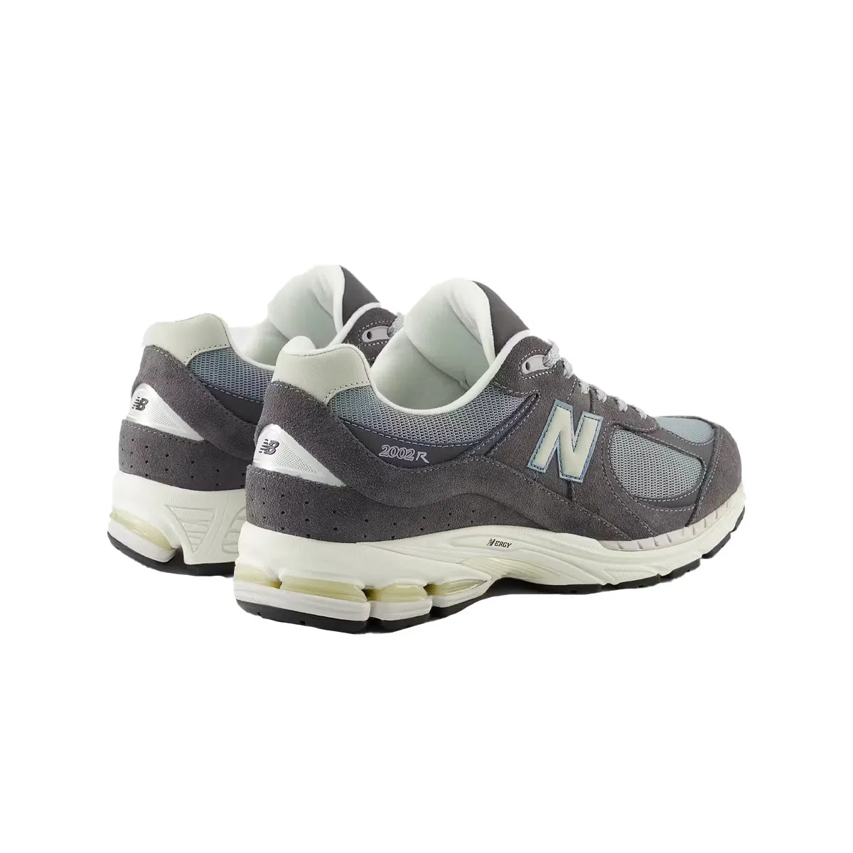 New Balance Mens 2002R Running Sneakers M2002RFB Magnet/Lead/Blue Fox