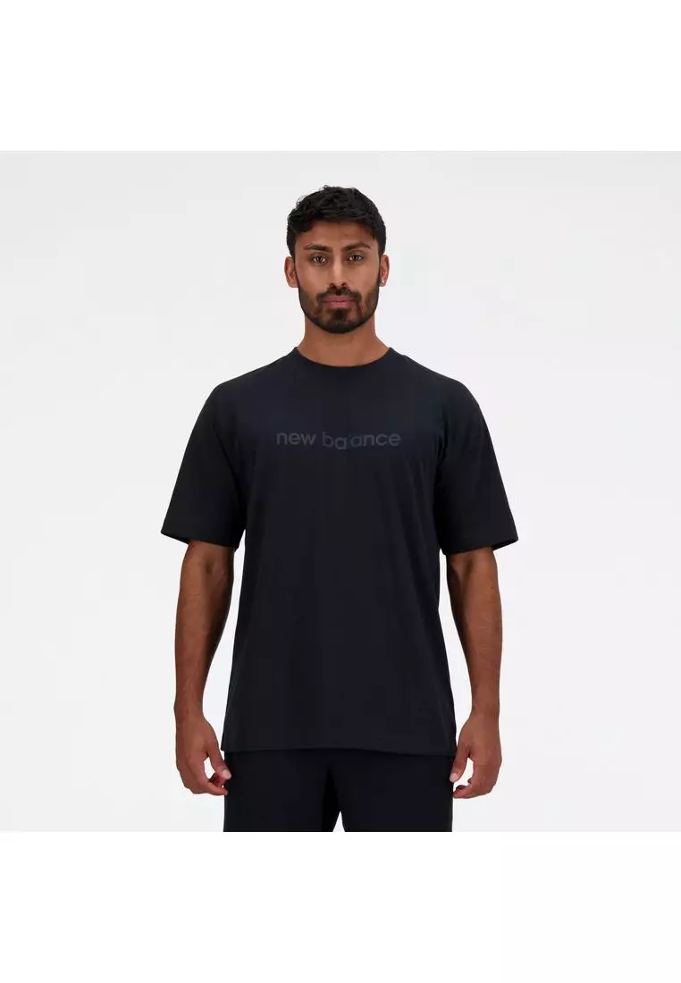 New Balance New Balance Mens Hyper Density Graphic T-Shirt - Black