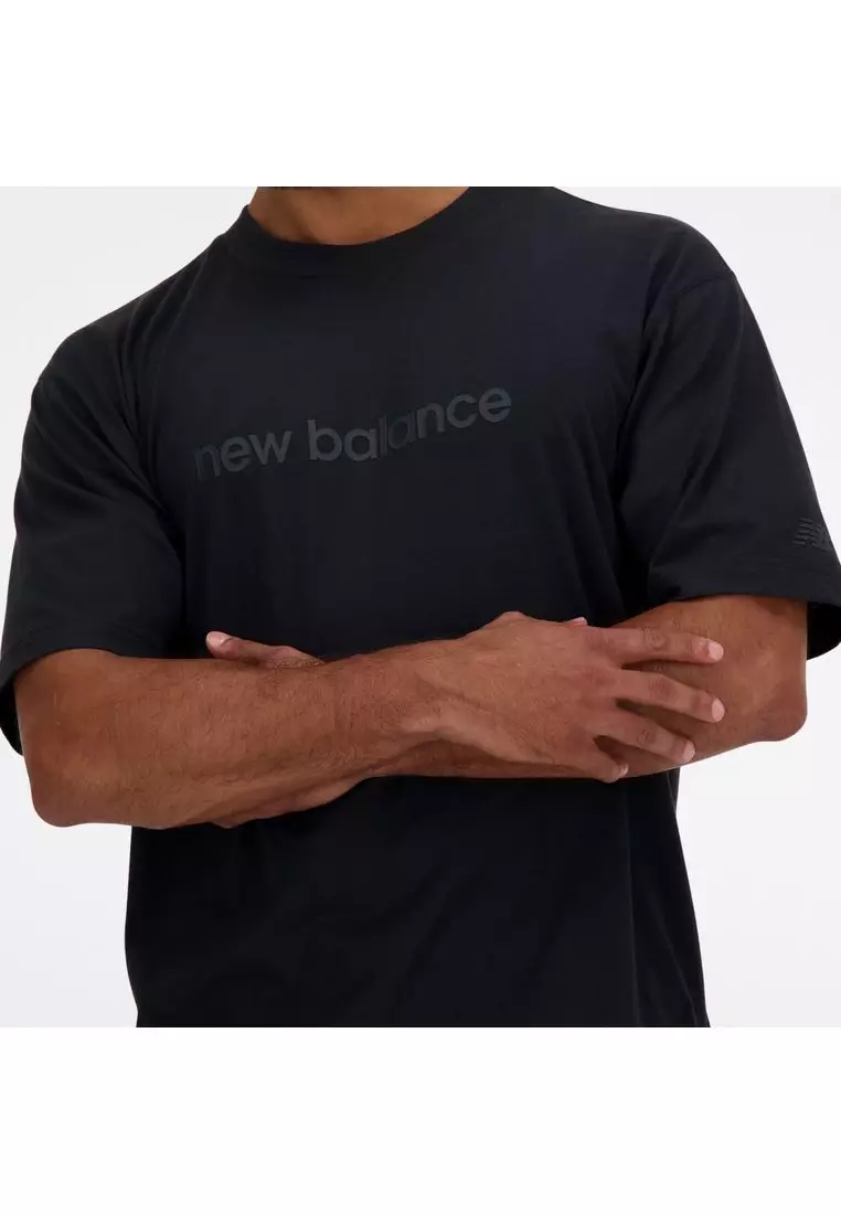 New Balance New Balance Mens Hyper Density Graphic T-Shirt - Black