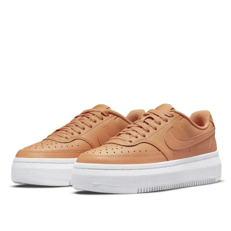 Nike - Baskets Nike Court Vision Alta - Marron - Femme