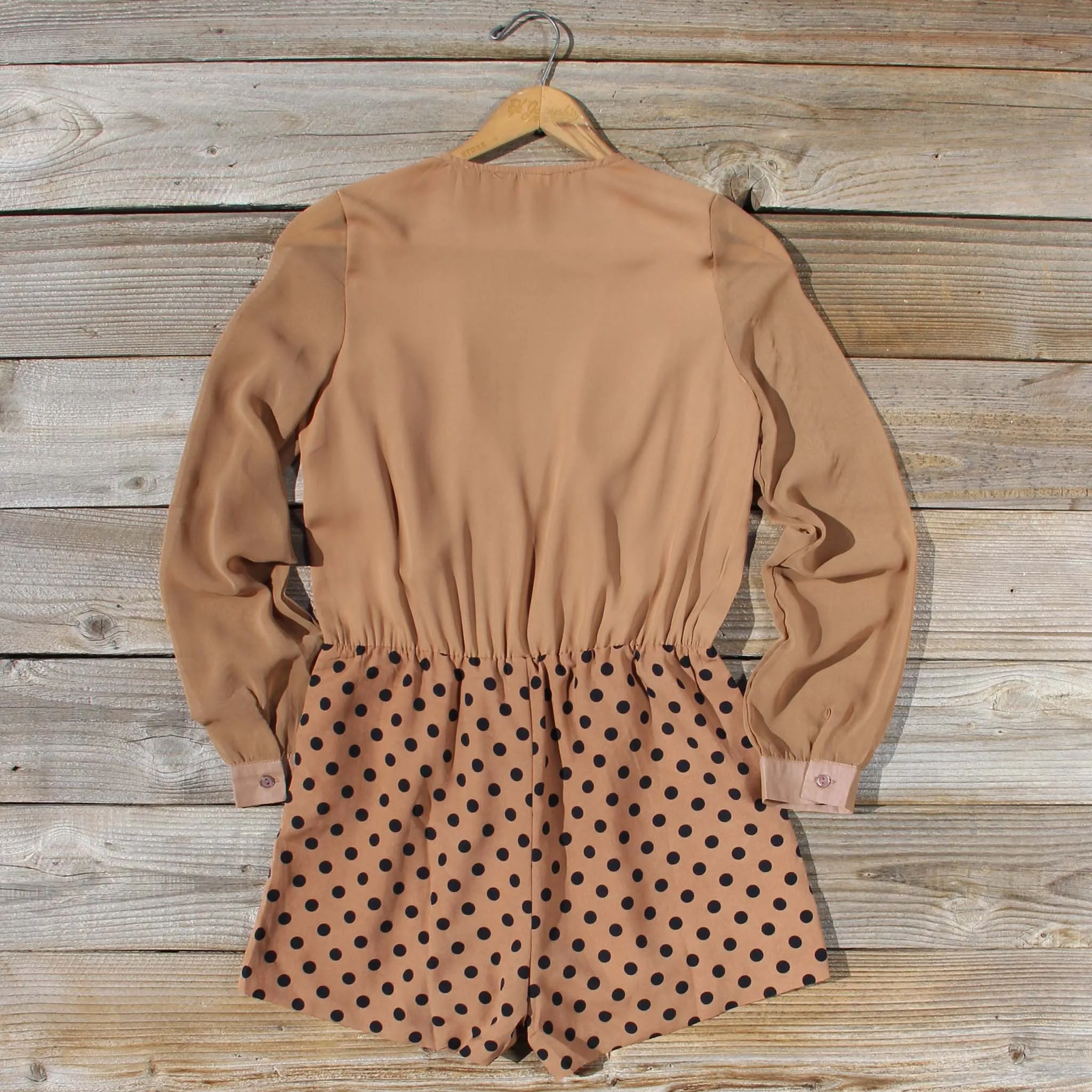 November Dots Romper