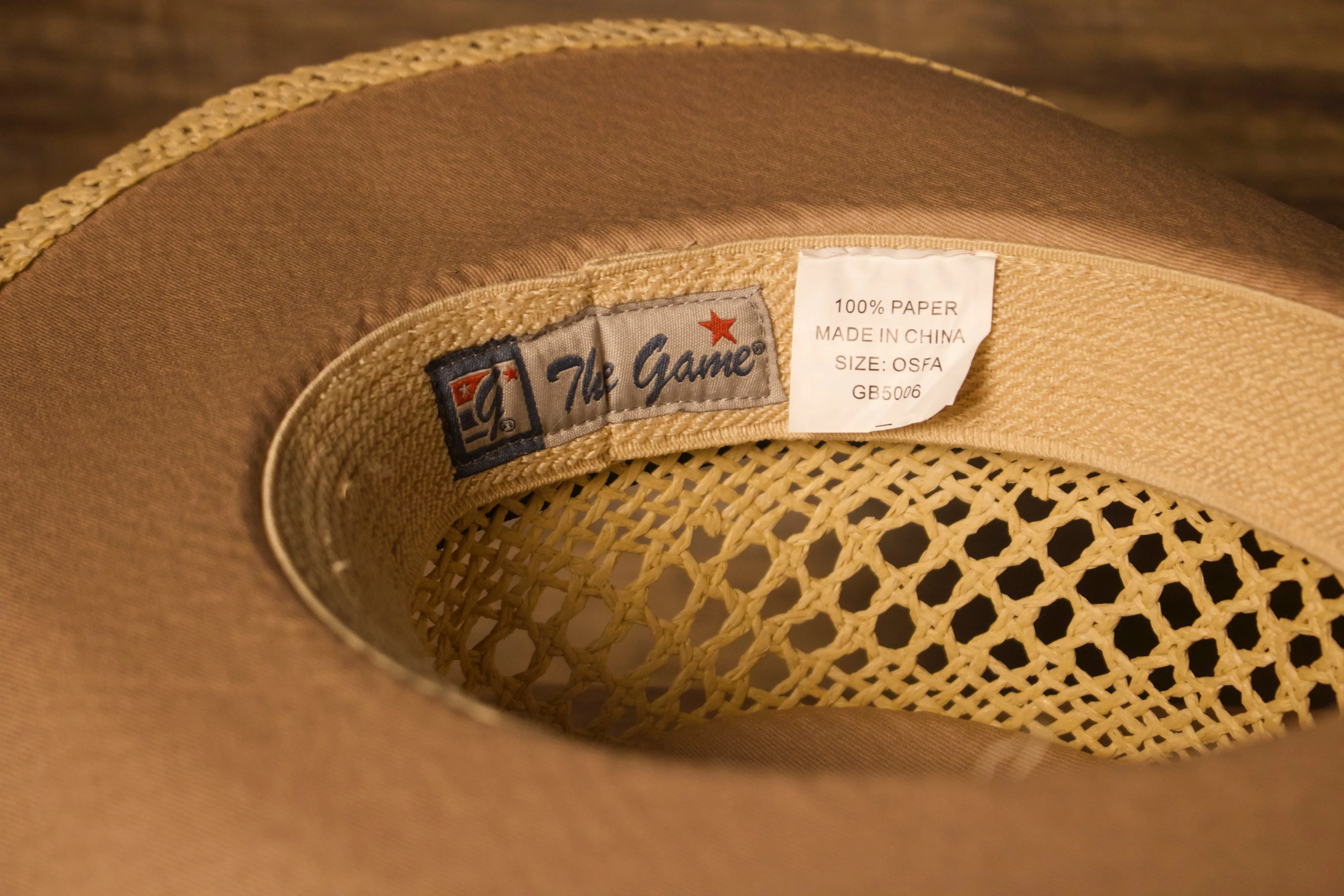 Ocean City Hat | Ocean City Natural Straw Hat