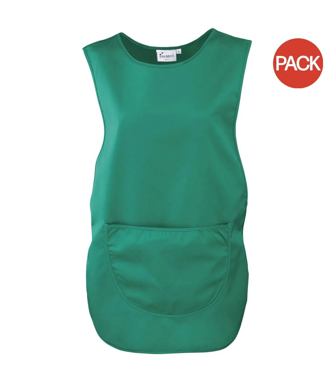 Pack of 2  Ladies/womens pocket tabard / workwear  3xl emerald Premier