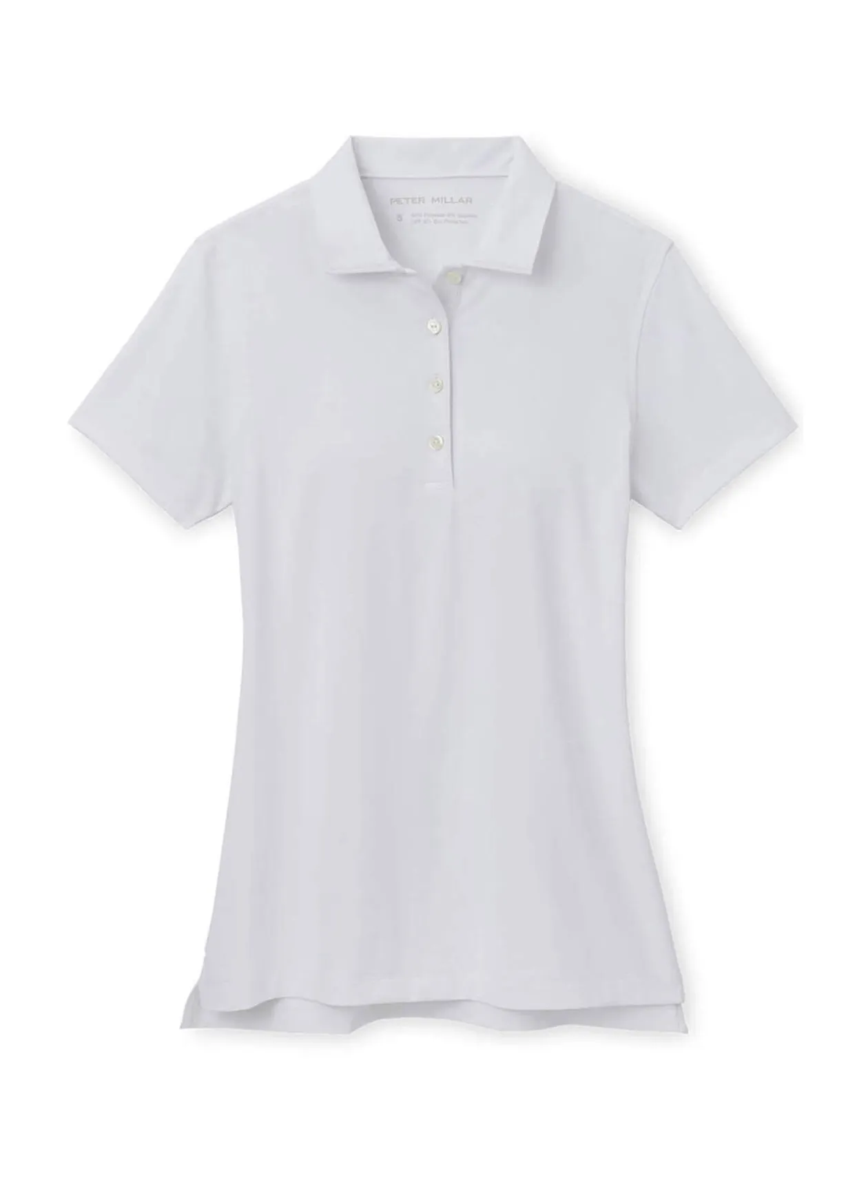 Peter Millar - Women's Button Polo - White