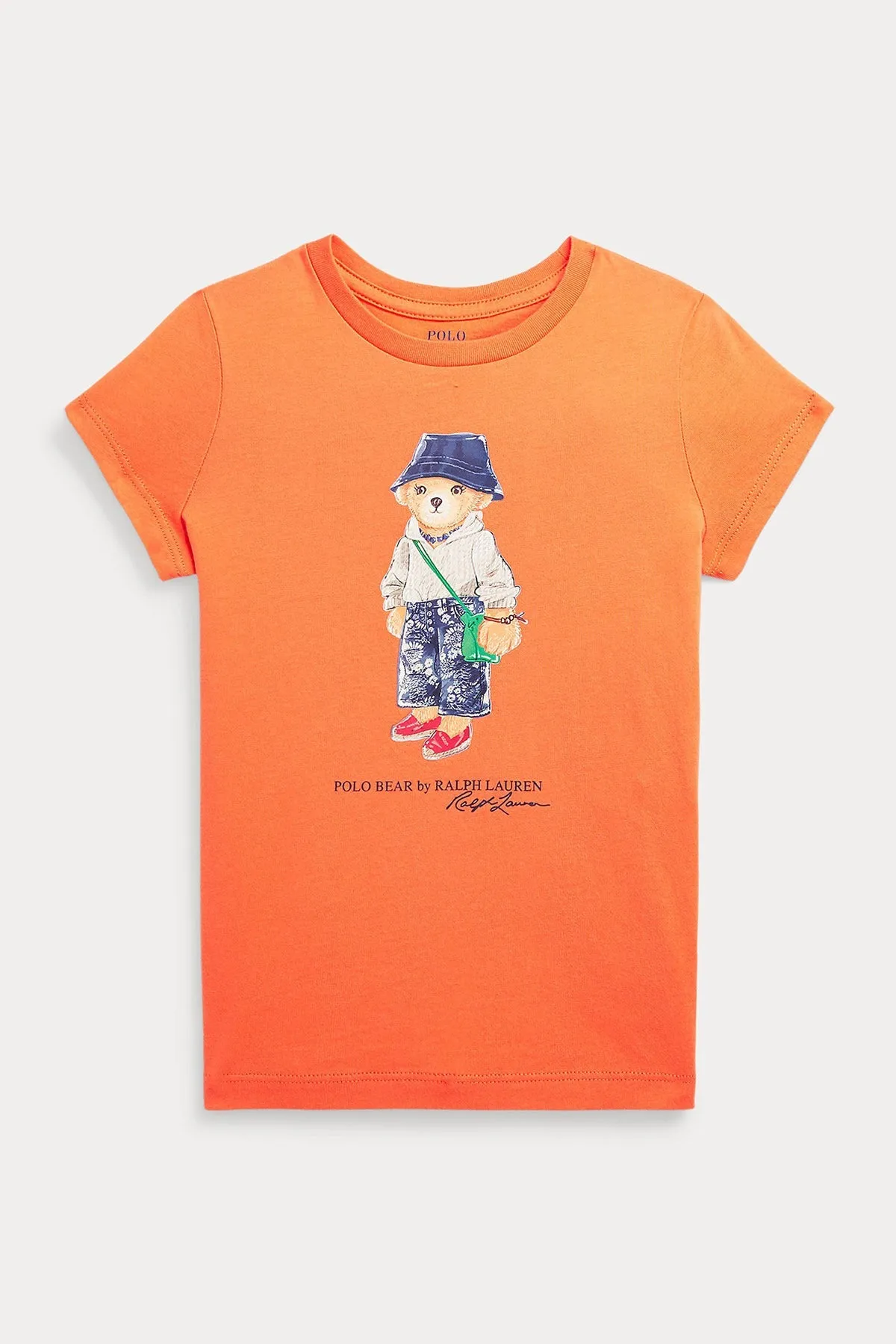 Polo Ralph Lauren Kids 2-6.5 Ya Kz ocuk Polo Bear T-shirt