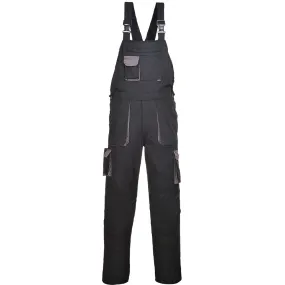 Portwest TX12R Texo Contrast Bib & Brace Workwear - Regular Leg Length